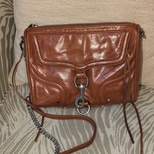 Rebecca Minkoff  M.A.C. Tan Leather Crossbody Bag